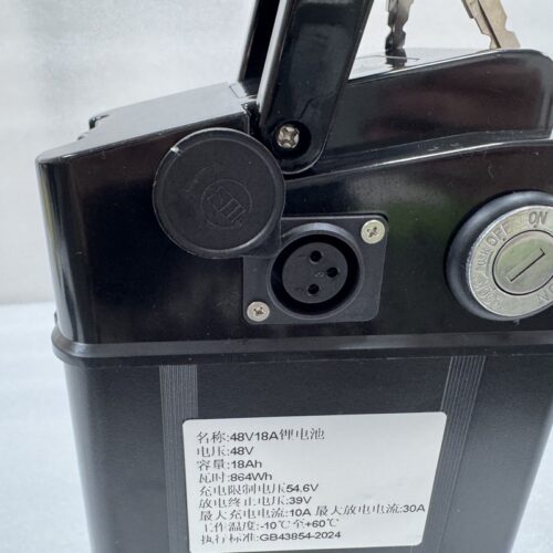 48V18Ah E-bike Lithium Battery - Electric Two Wheeler &am...