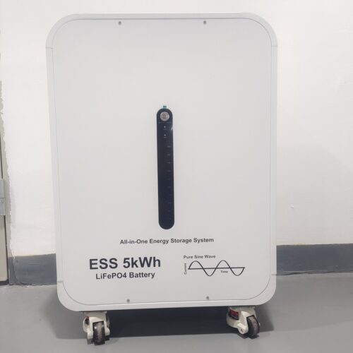 5000Wh Portable Home Power Station – White - Outdoo...