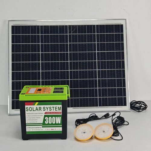 C804 200W Solar Power System - Portable Power Station - b...